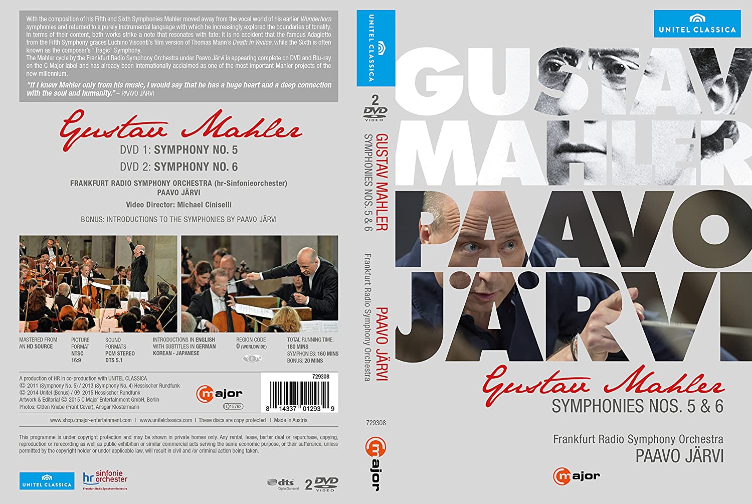 Mahler: Symphonies 5 & 6, Paavo Jarvi - slide-1