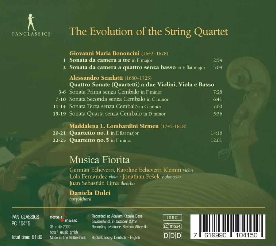 The Evolution of the String Quartet - slide-1
