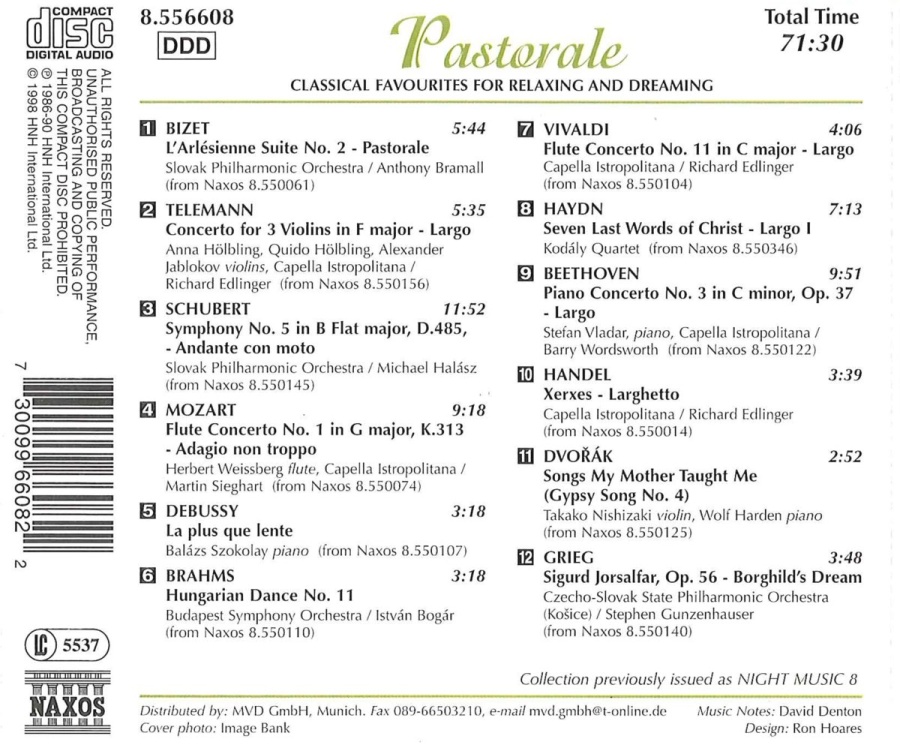 PASTORALE - Classical Favourites for Relaxing and Dreaming - slide-1
