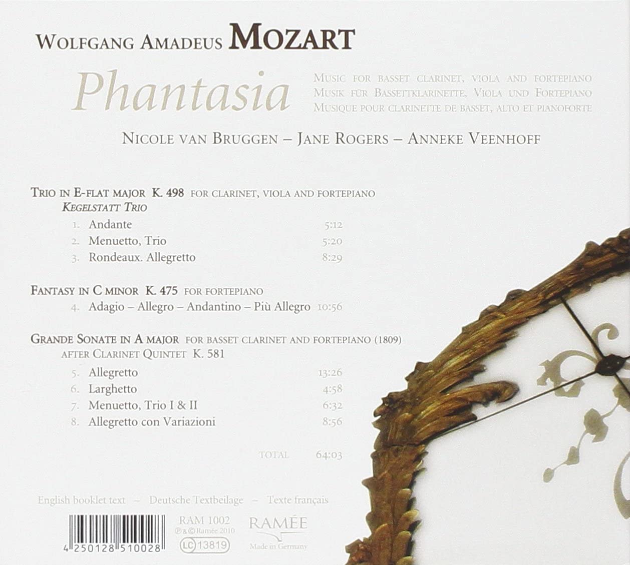 Mozart: Phantasia, Clarinet de basset - slide-1