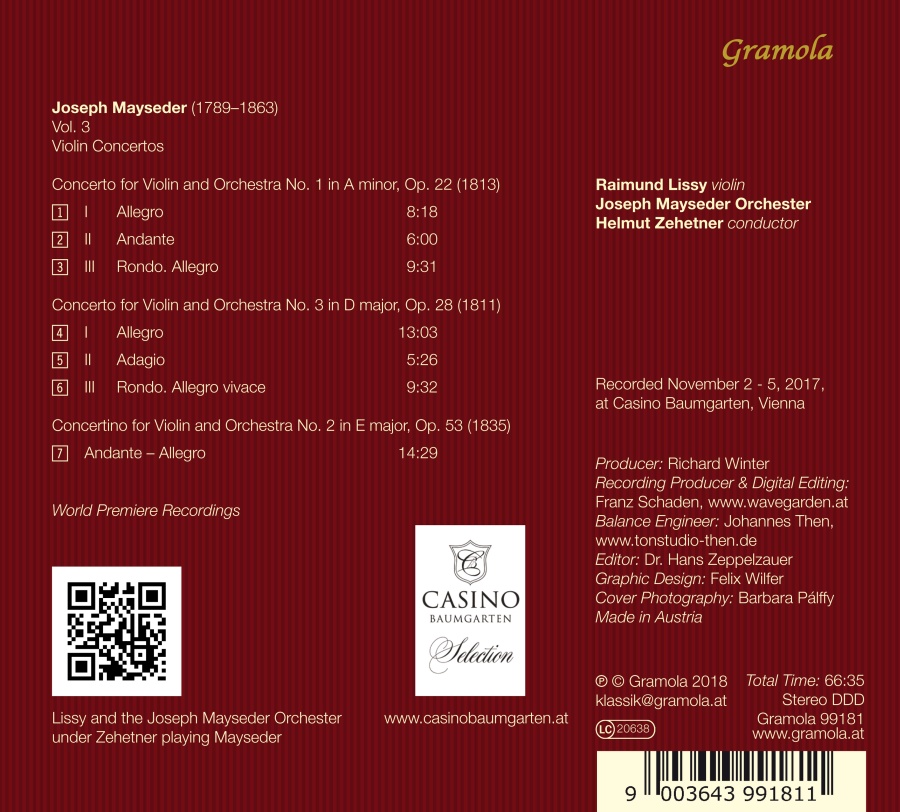Mayseder: Violin Concertos - slide-1