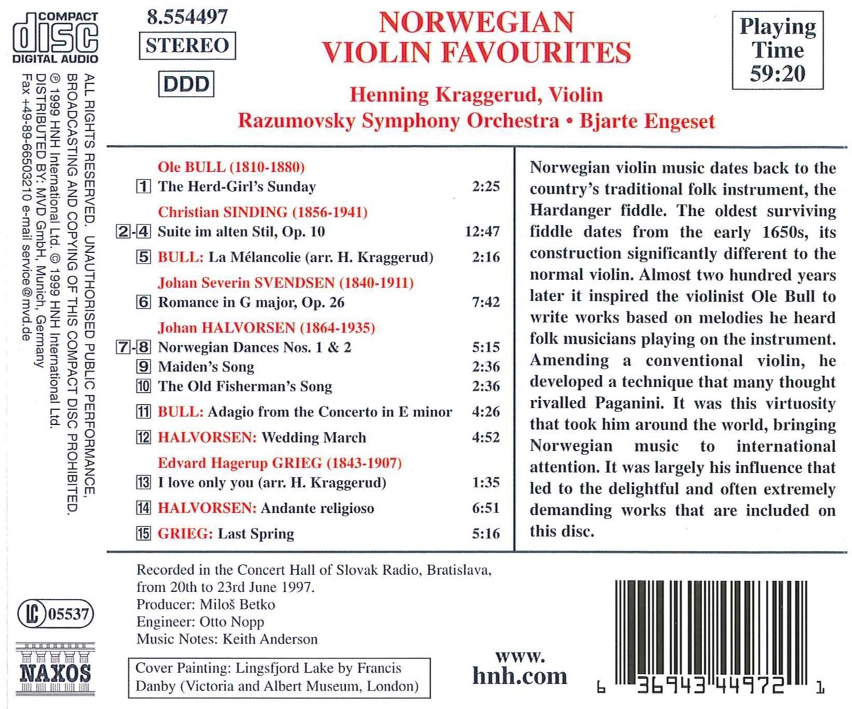 Henning Kraggerud - Norwegian Violin Favourites - slide-1