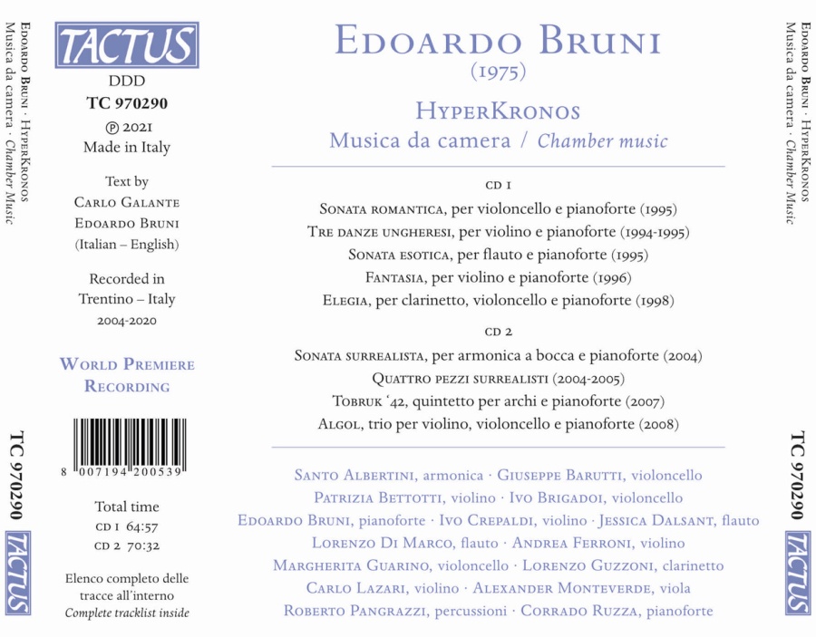Bruni: HyperKronos - Chamber music - slide-1