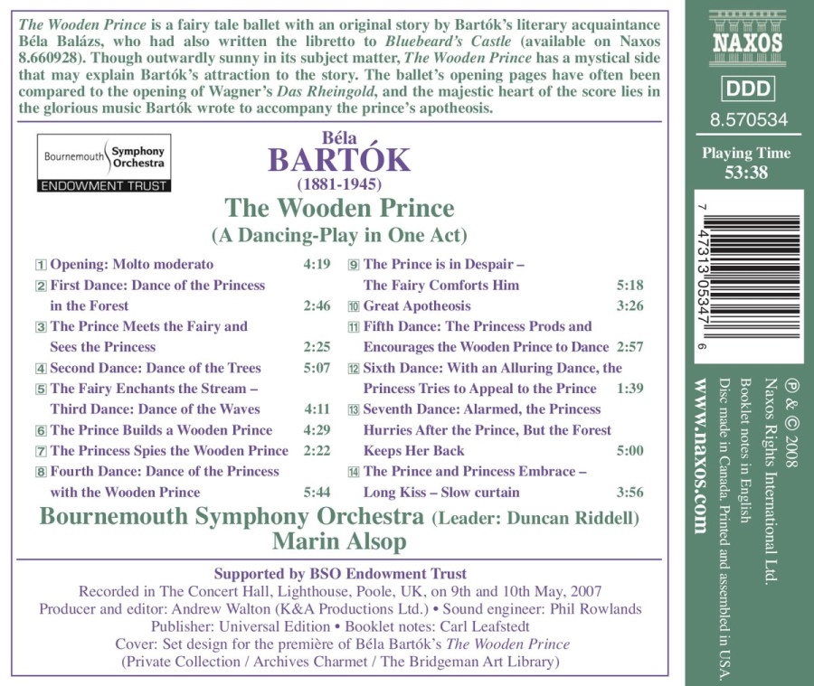 Bartok The Wooden Prince - slide-1