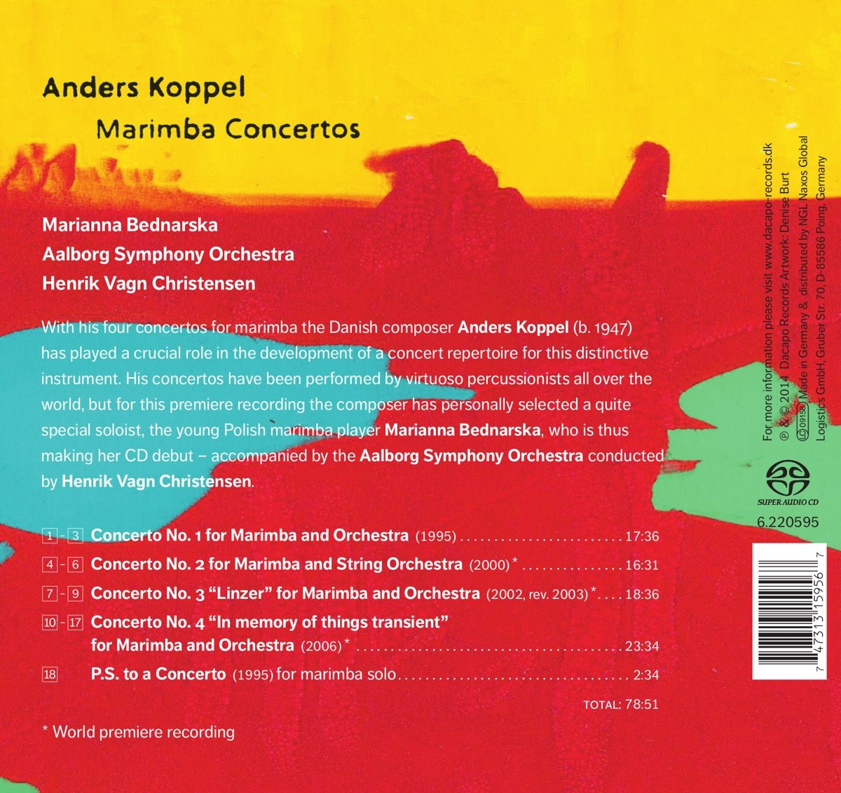 Koppel: Marimba Concertos - slide-1
