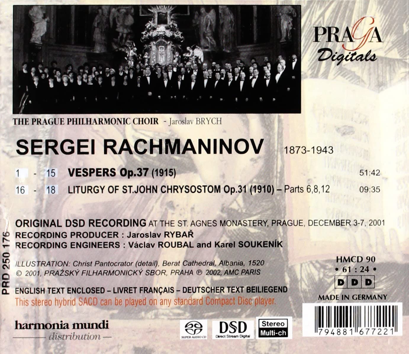 Rachmaninov: Vespers - Liturgy Of St. John Chrysostom - slide-1