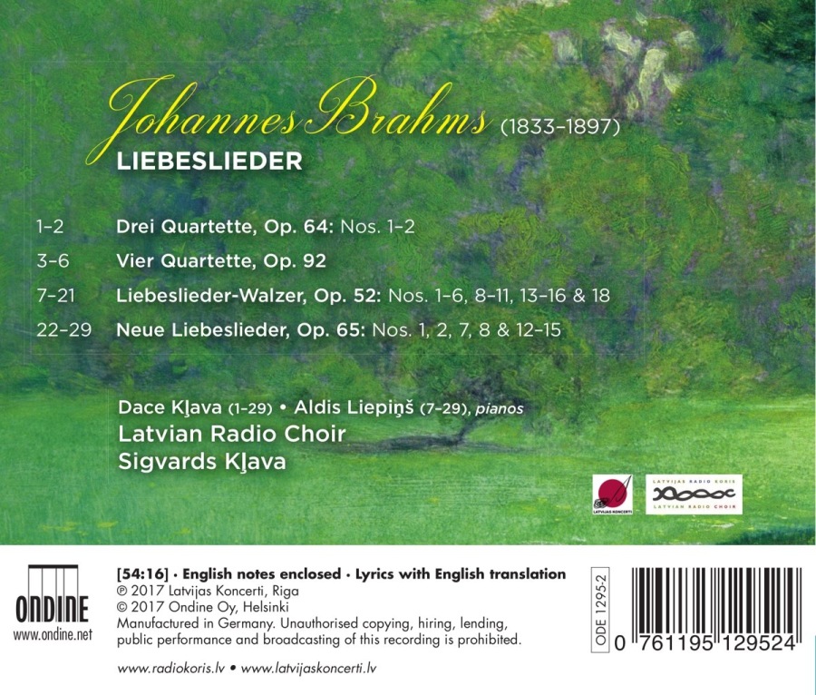 Brahms: Liebeslieder - slide-1
