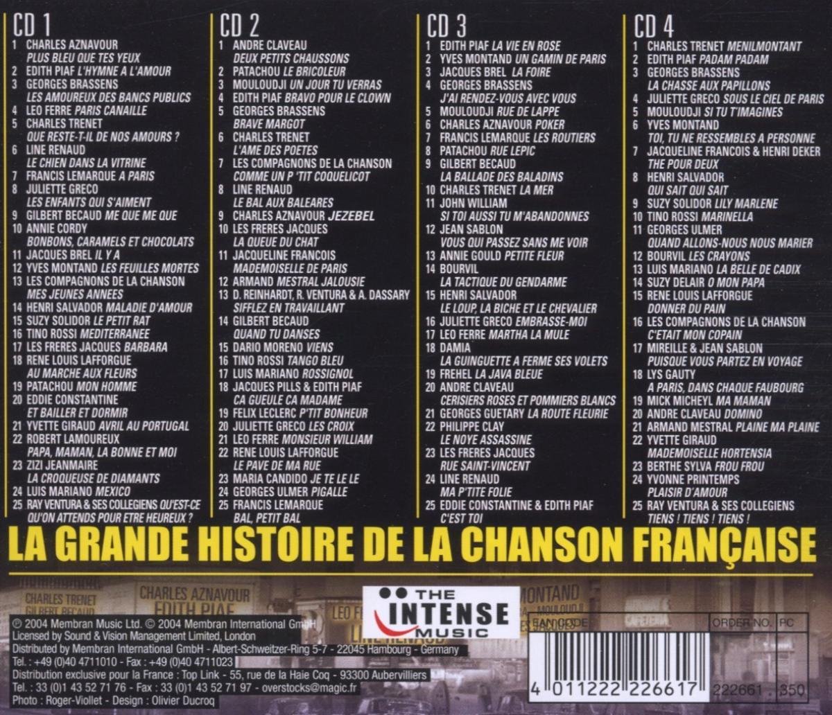 La Grande Histoire De La Chanson Francaise - slide-1