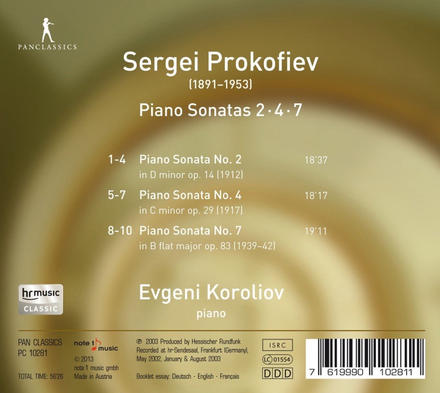 Prokofiev: Piano Sonatas Nos. 2, 4 & 7 - slide-1