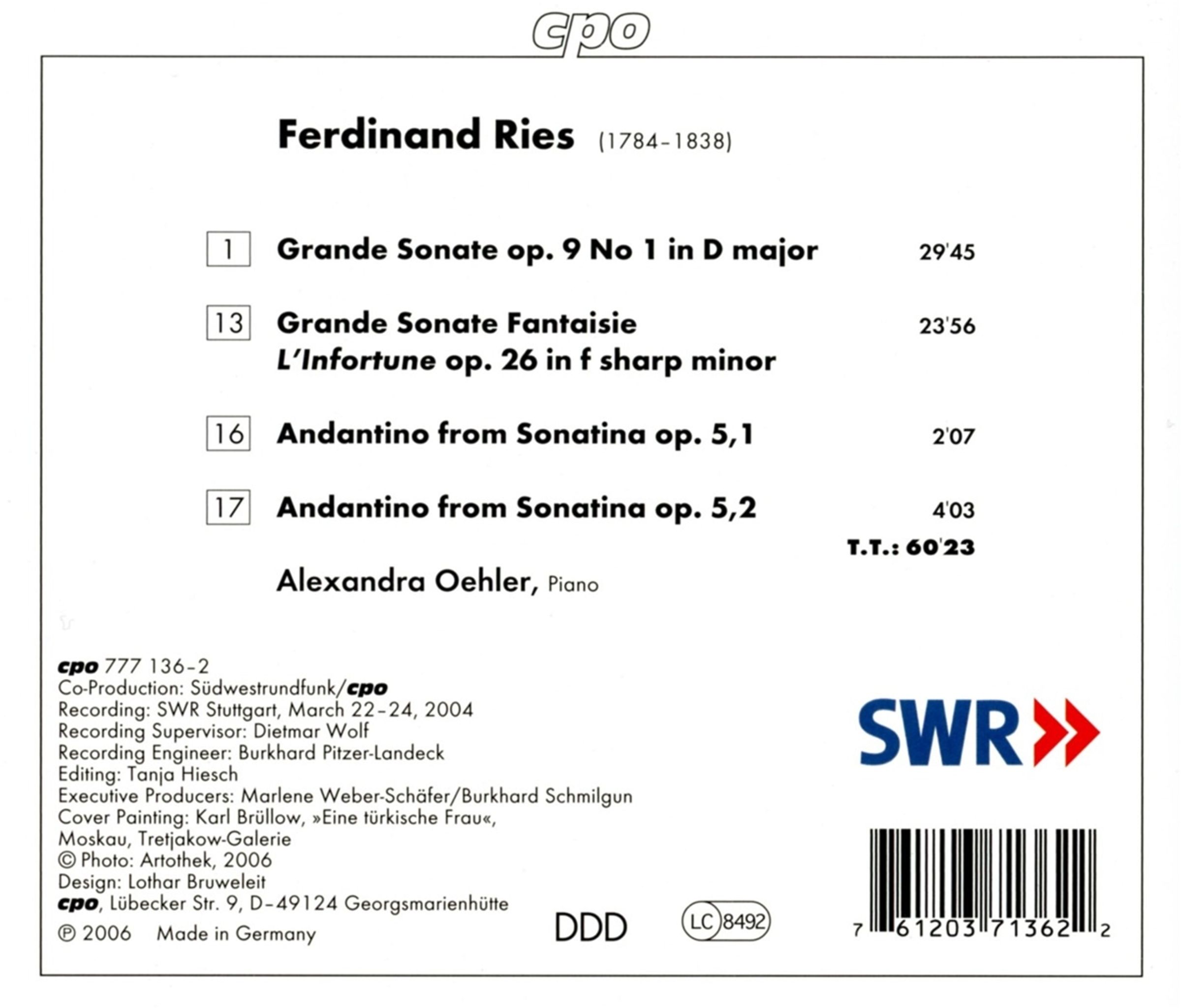 RIES: Piano sonatas - slide-1