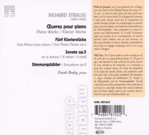 STRAUSS: Piano Sonata op. 5  - slide-1