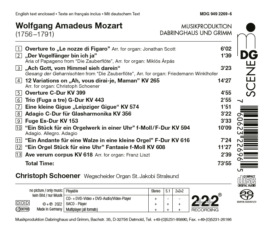 Mozart on the Organ - slide-1