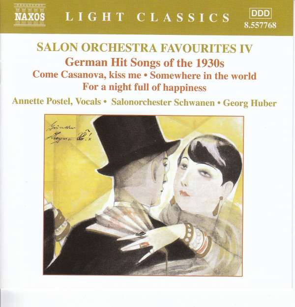 GERMAN HIT SONGS OF THE 1930's