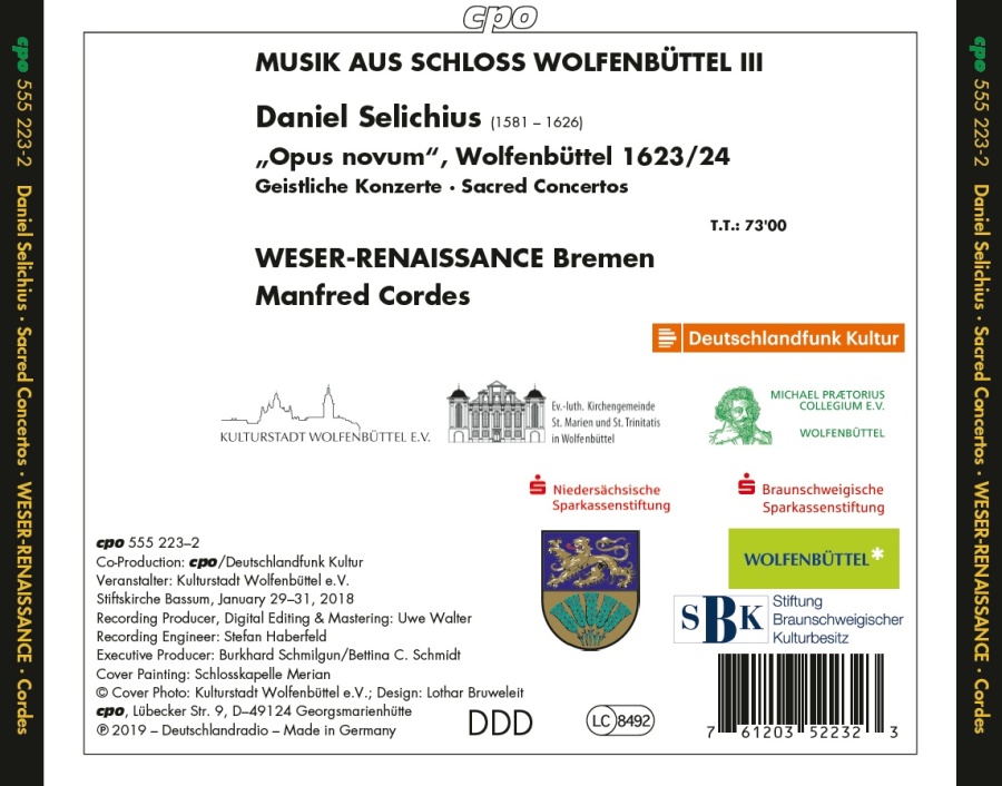 Selichius: Opus novum - Sacred Concertos - slide-1