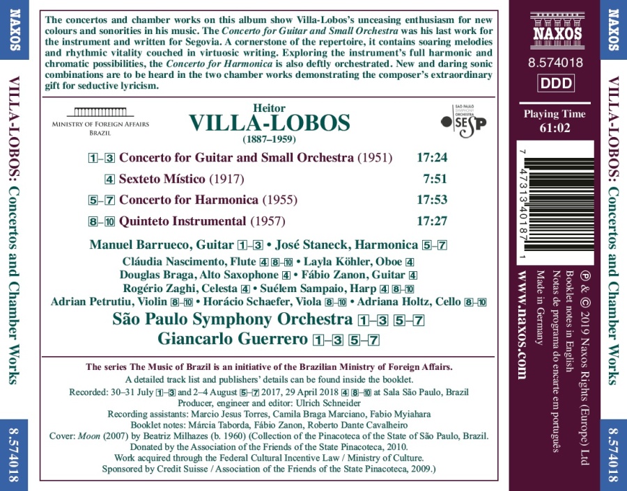Villa-Lobos: Guitar Concerto; Harmonica Concerto - slide-1