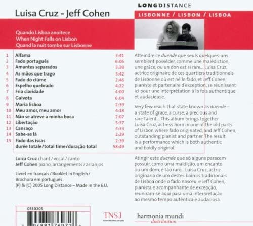 Luisa Cruz & Jeff Cohen: Quando Lisboa Anoitece - slide-1