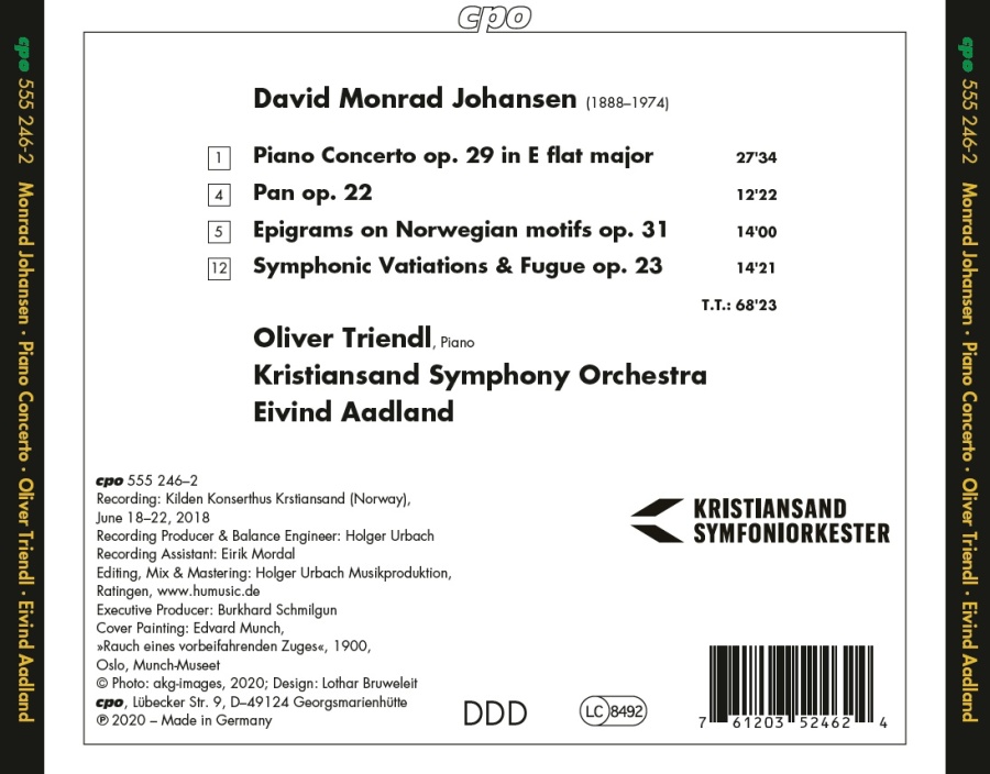 Monrad Johansen: Piano Concerto op. 29 - slide-1