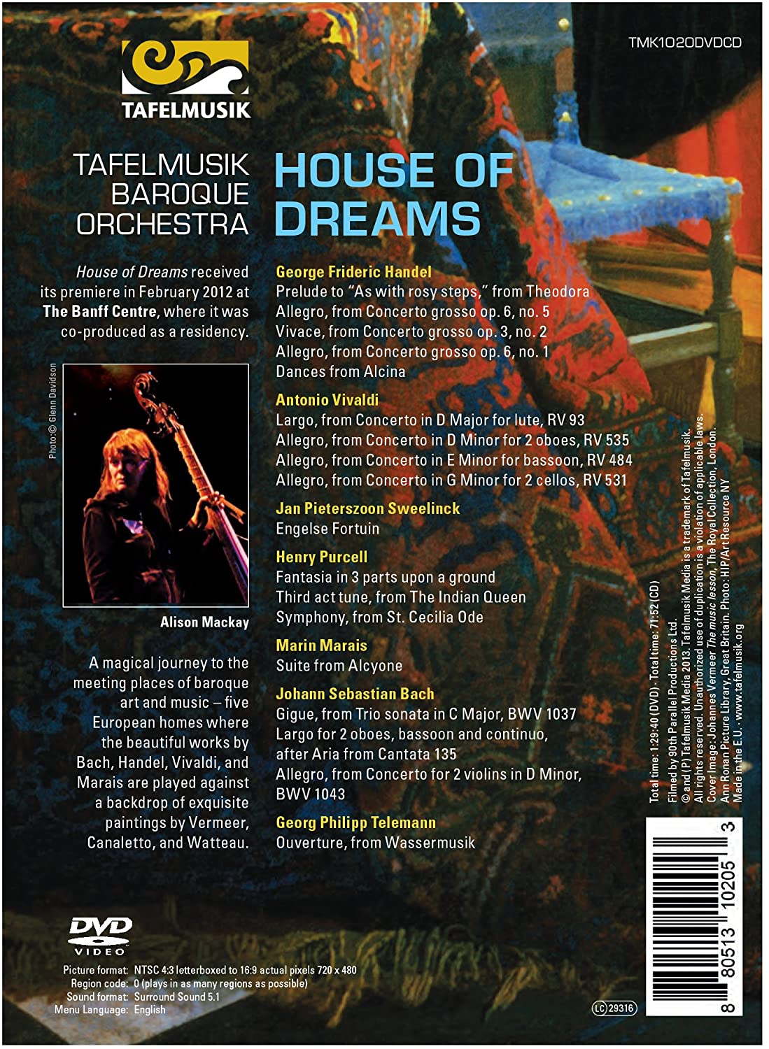 Tafelmusik Baroque Orchestra - House Of Dreams - slide-1
