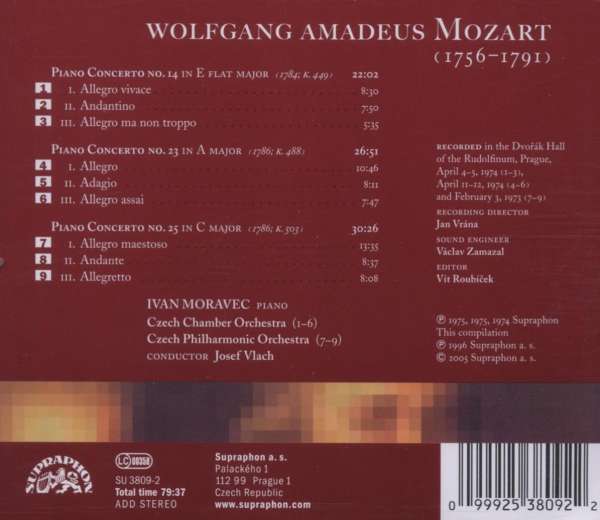 Mozart : Piano Concertos 14, 23, 25 - slide-1