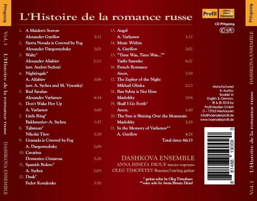 Histoire de la Romance Russe Vol. 1 - slide-1