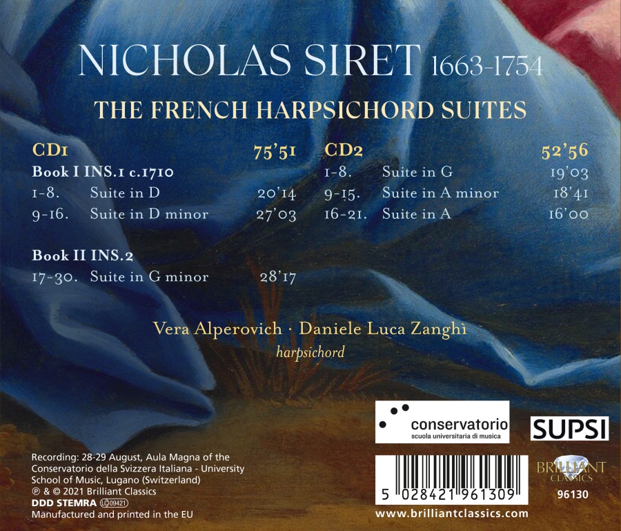 Siret: The French Harpsichord Suites - slide-1