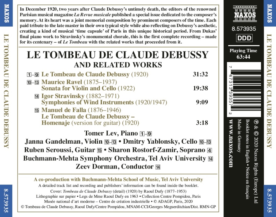 Le Tombeau de Claude Debussy - slide-1
