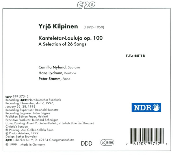 KILPINEN: Songs - slide-1