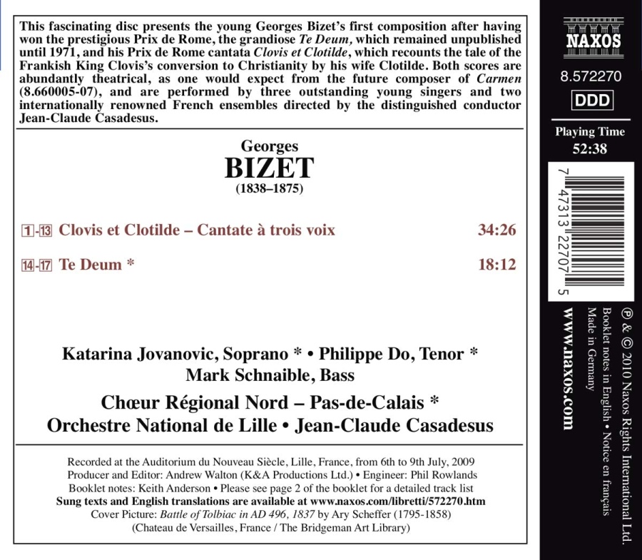 Bizet: Clovis et Clothilde, Te Deum - slide-1