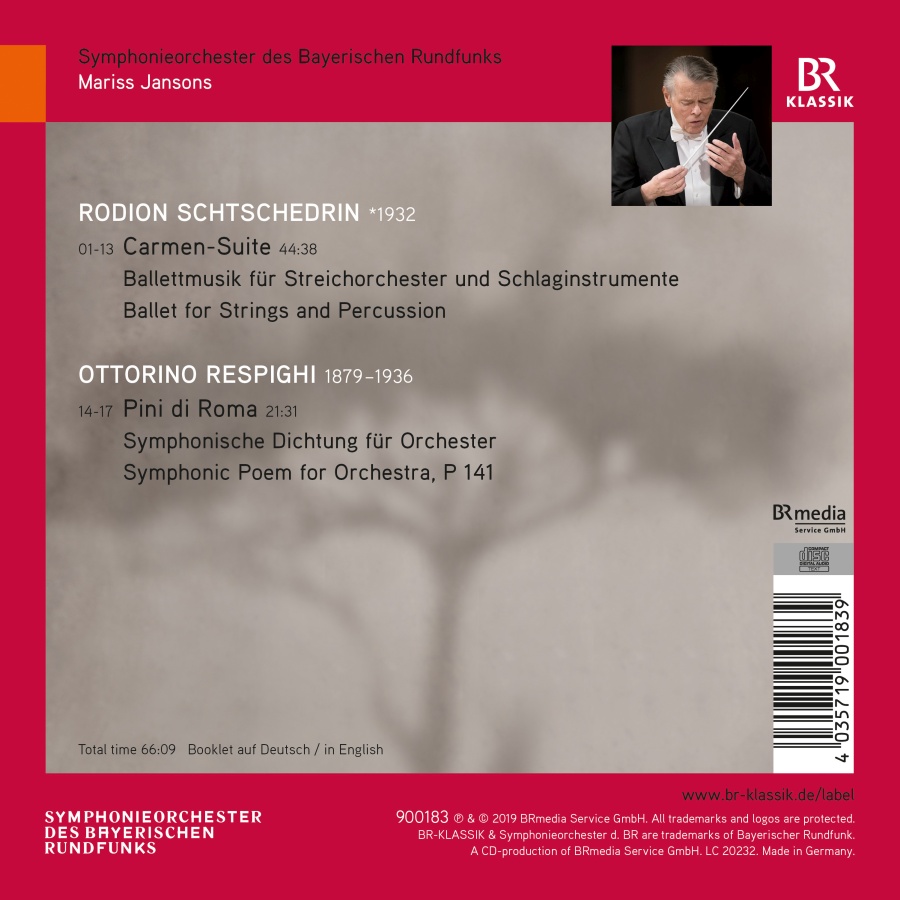 Shchedrin: Carmen-Suite; Respighi: Pini di Roma - slide-1