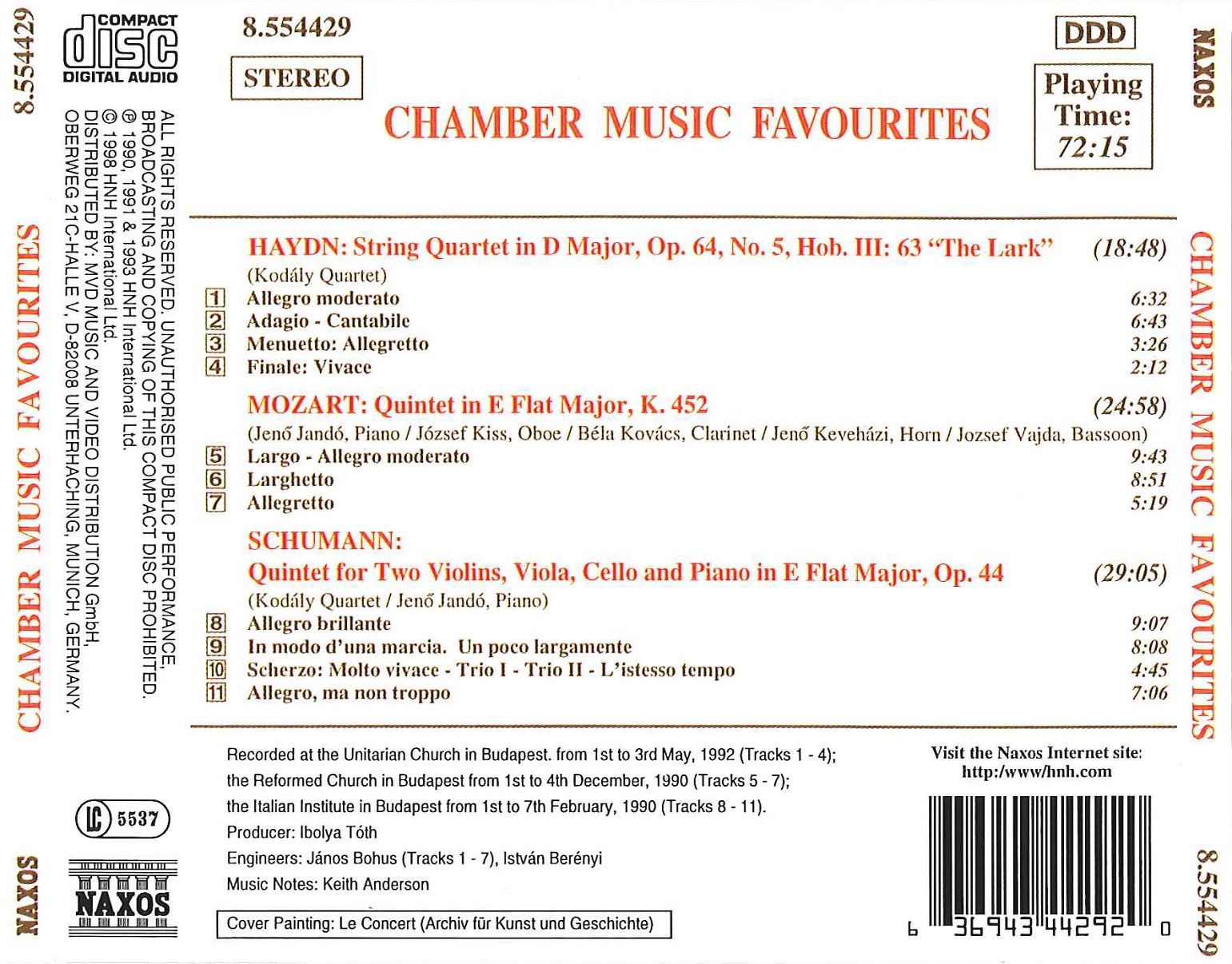 CHAMBER MUSIC FAVOURITES - slide-1