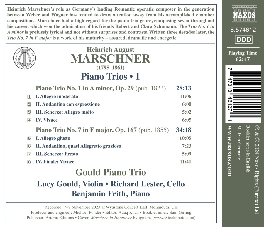 Marschner: Piano Trios Vol. 1 - slide-1