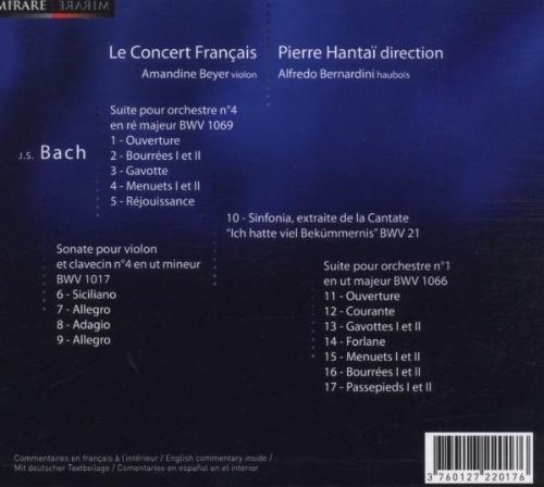 Bach: Suites pour orchestre 1 & 4 - slide-1