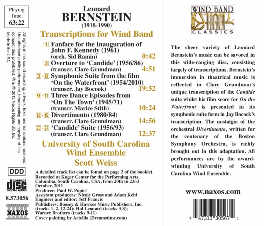 Bernstein: Transcriptions for Wind Band - slide-1