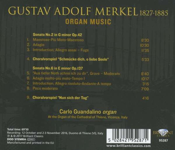 Merkel: Organ Music - slide-1