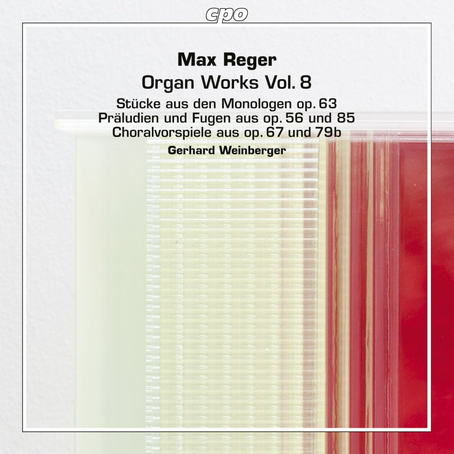 Reger: Organ Works Vol. 8