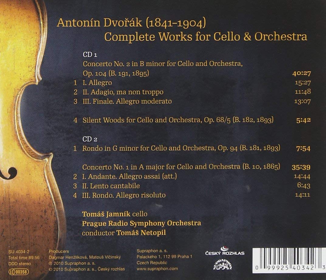 Dvorak: Complete Cello Works - slide-1
