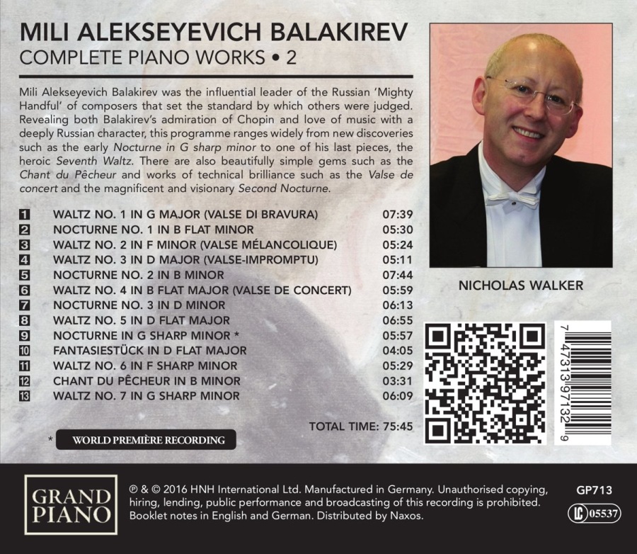Balakirev: Complete Piano Works Vol. 2 - slide-1