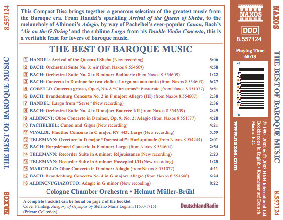 THE BEST OF BAROQUE MUSIC - slide-1