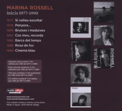 Marina Rossell: Inicis Cbs Recordings 1977-1990 - slide-1