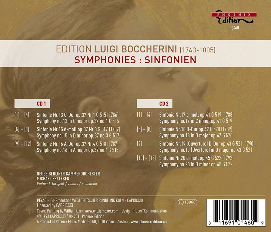 Edition Luigi Boccherini: Symphonies - slide-1