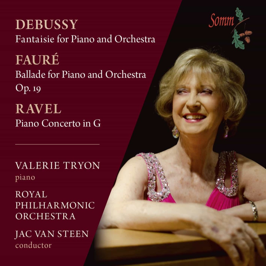 Debussy, Fauré & Ravel: Works for Piano & Orchestra
