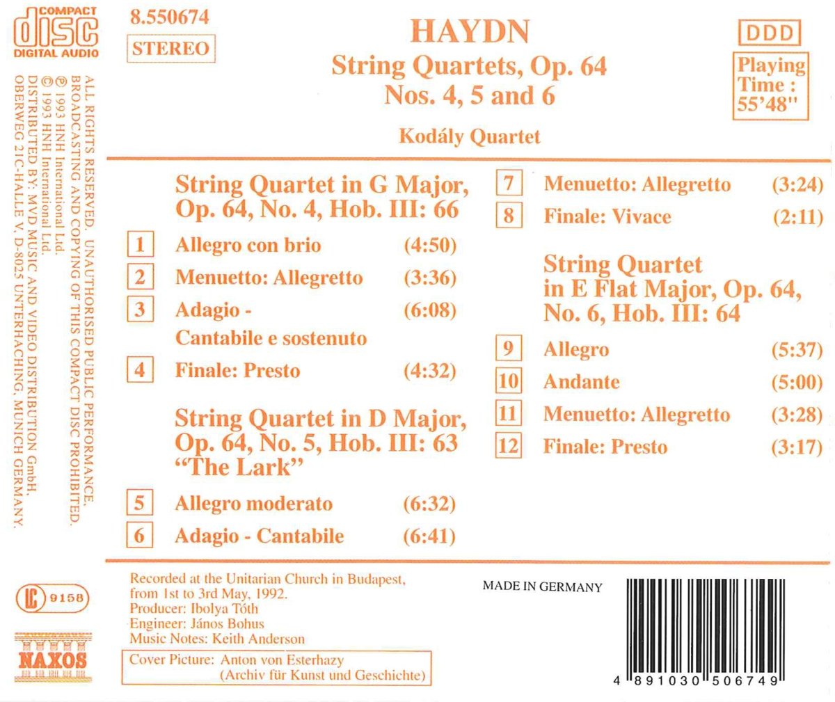 HAYDN: String Quartet - slide-1