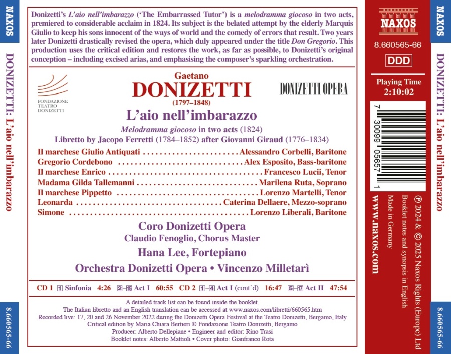 Donizetti: L’aio nell’imbarazzo - slide-1