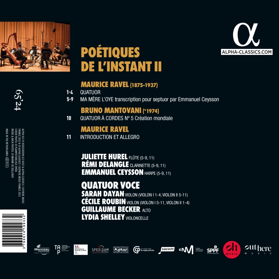 Poétiques de l'instant II - Ravel & Mantovani - slide-1