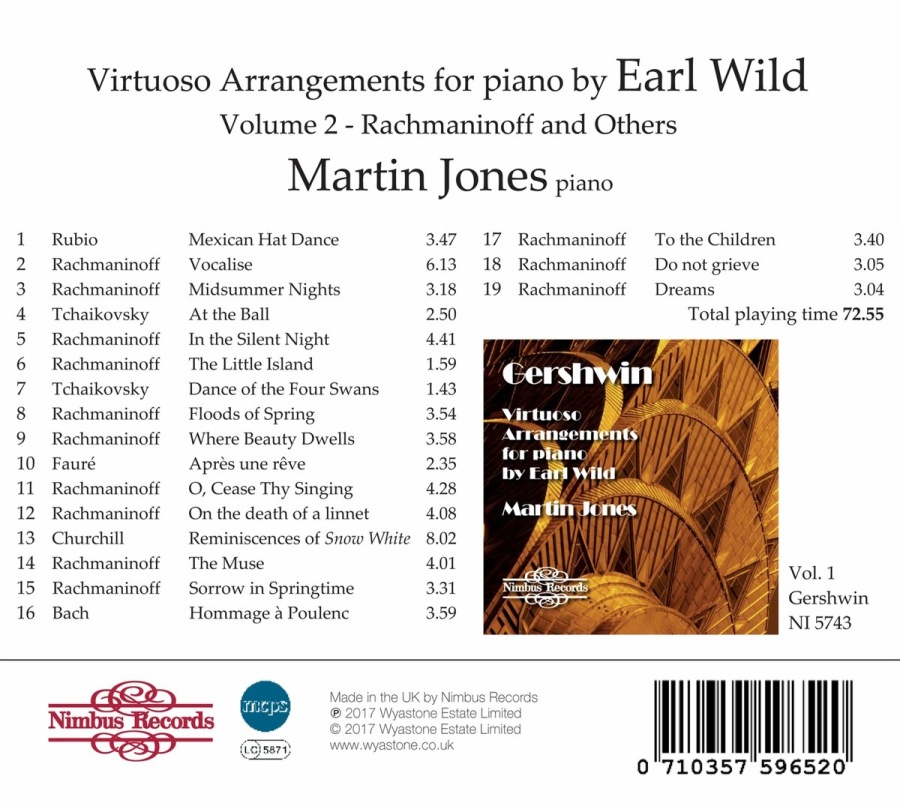Rachmaninov: Virtuoso Arrangements by Earl Wild - slide-1