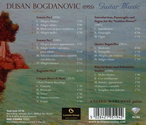 Bogdanovic: Guitar Music - slide-1