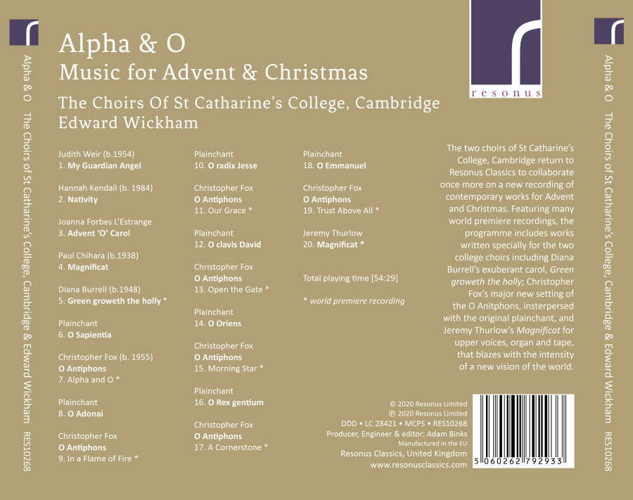 Alpha & O - Music for Advent and Christmas - slide-1