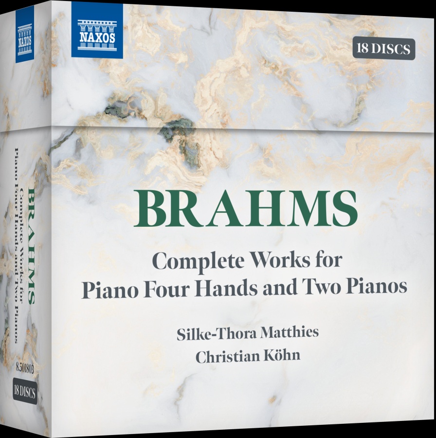 Brahms: Complete Works for Piano Four Hands and Two Pianos - slide-2