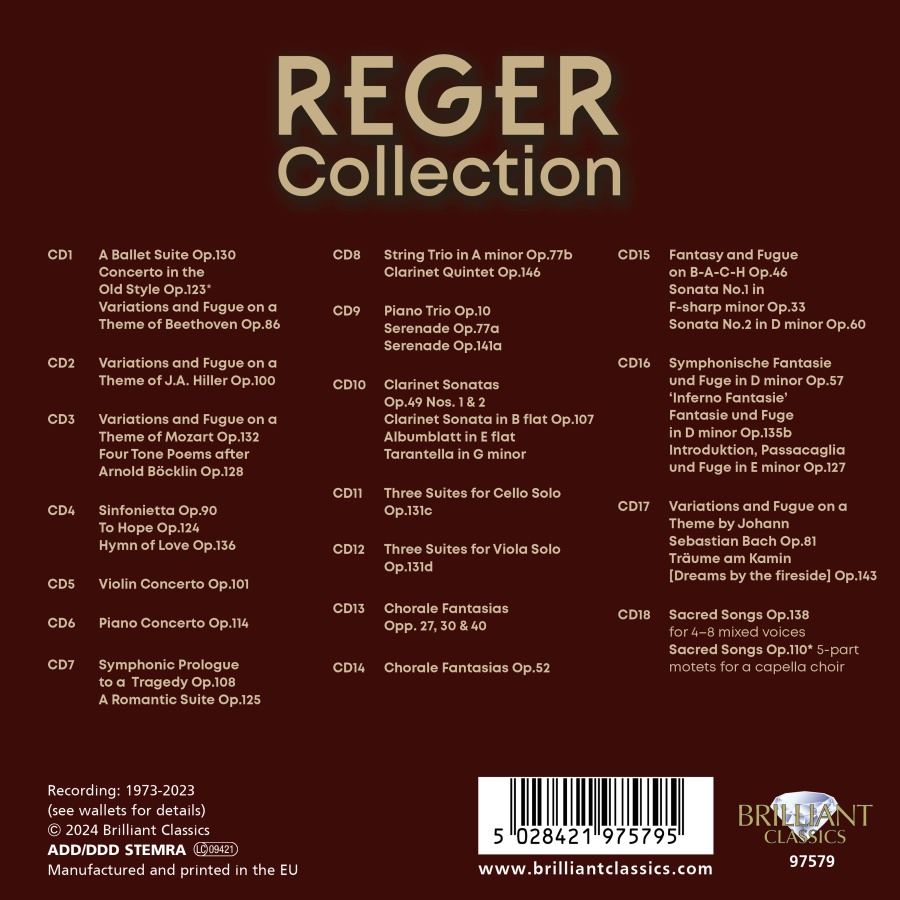 REGER COLLECTION - slide-1