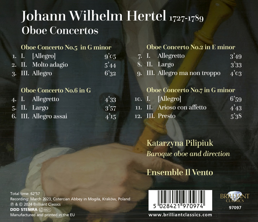 Hertel: Oboe Concertos - slide-1